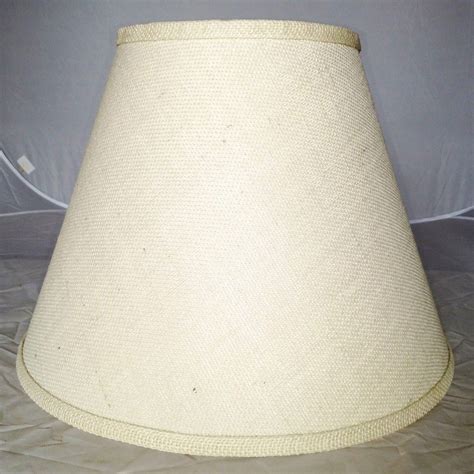 Empire Tapered Ivory Burlap Lamp Shade 12 18w Burlap Lampshade Lamp Shade Lamp