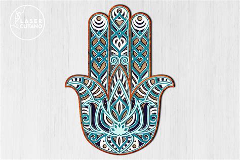 Laser Cut File Hamsa Svg File For Cricut And Hamsa Hand Svg Etsy