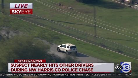 Live Driver Leads Police Chase In Houston Texas Breaking911