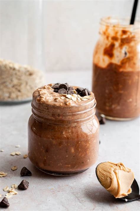 Chocolate Peanut Butter Protein Overnight Oats Tasting With Tina