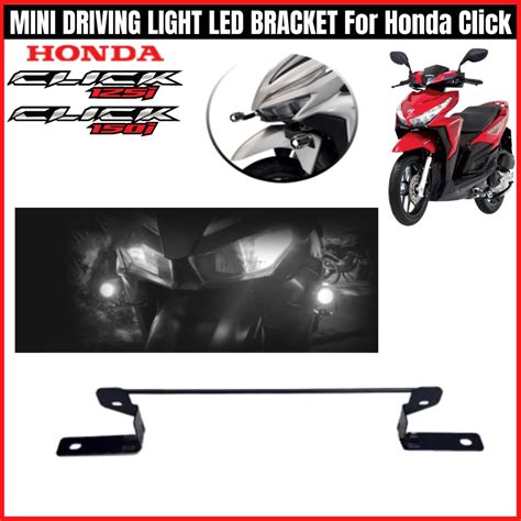 AHIM 105 Honda Click 125i Click150i MINI DRIVING LIGHT LED BRACKET