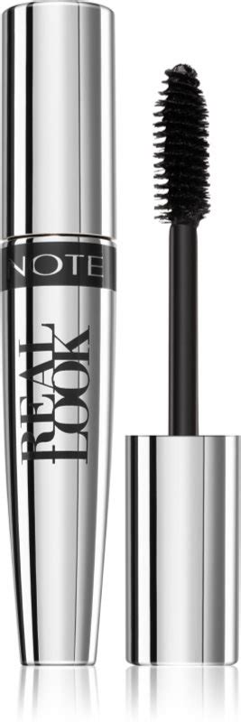 Note Cosmetique Real Look Mascara Per Ciglia Allungate E Curve Notino It