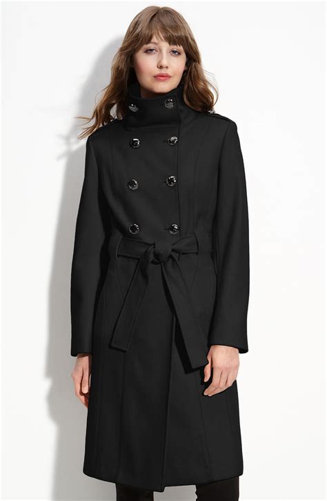 Calvin Klein Double Breasted Wool Blend Coat Nordstrom