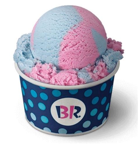 Baskin-Robbins Cotton Candy Ice Cream Nutrition Facts