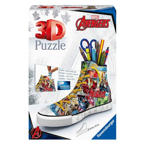 Ravensburger 3d Puzzle Sneaker Avengers Thimble Toys