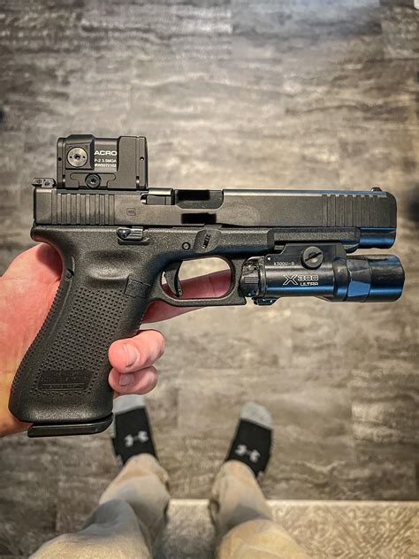 Glock 22 Scs Tlr 1hl Ameriglo Uc Sights Rglocks