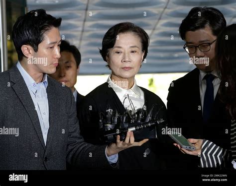 Lee Myung Hee Wife Of The Late Korean Air President Cho Yang Ho