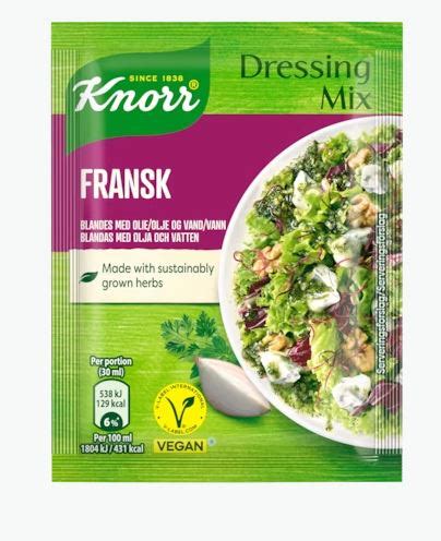 Dressing Mix Fransk Knorr X G Norway Americana