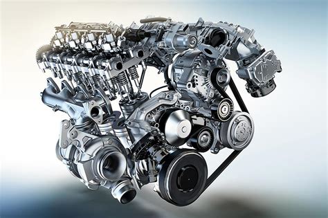 Foto Der neue BMW TwinPower Turbo 4 Zylinder Dieselmotor vergrößert