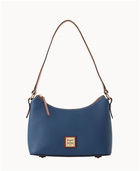 Dooney Bourke Pebble Grain Baguette In Blue Lyst