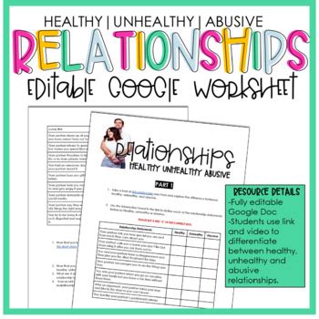 Results For Healthy Relationships Tpt