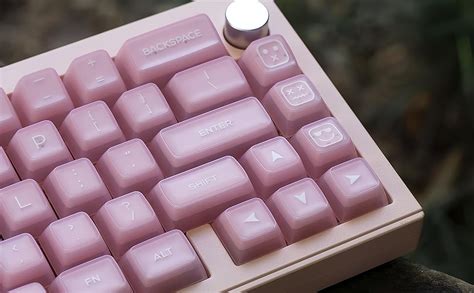 Amazon Redqin Keycap Set Pink Jade Keys Rsa Profile Pbt