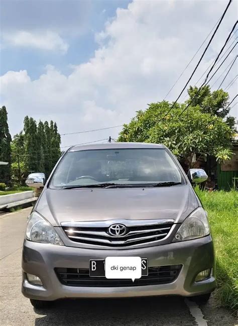 Toyota Innova G Manual Bensin Antik Mobil Bekas