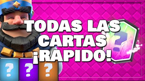 Como Conseguir Todas Las Cartas De Clash Royale 2022 🏆😍 Thejats10 Youtube