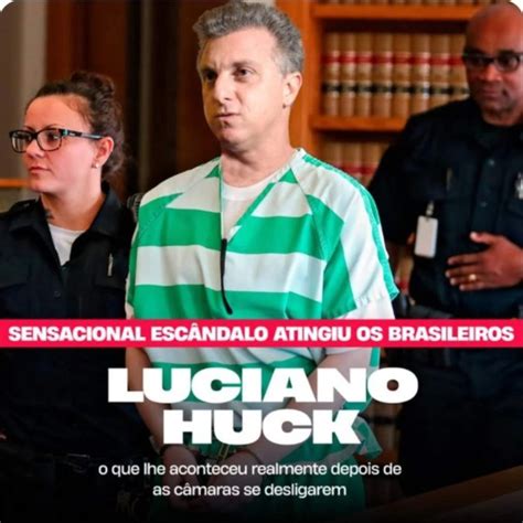 Luciano Huck decide processar após aparecer em foto algemado