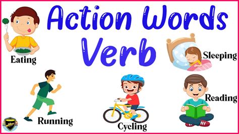 Action Words Chart For Kids Uk Pre Leaderlandacademy