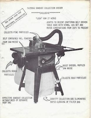 Craftsman Table Saw Dust Collector Lumberjocks Woodworking Forum