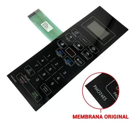 Membrana Teclado Microondas Philco Pmo26es Preto Espelhado MercadoLivre