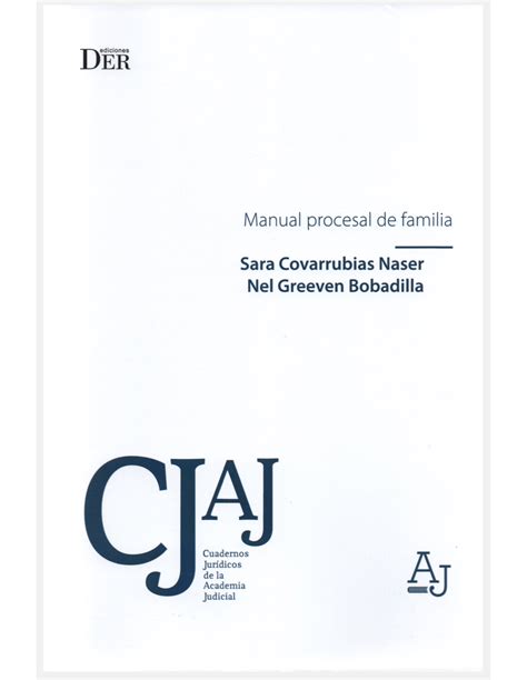 MANUAL PROCESAL DE FAMILIA