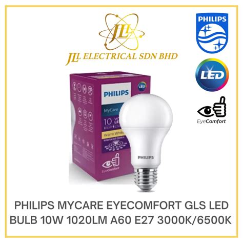 Philips Mycare Eyecomfort Gls Led Bulb 10w 1020lm A60 E27 3000k6500k Kuala Lumpur Kl