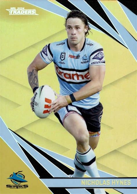 2024 NRL Traders Gold Specials GS030 Nicholas Hynes Cronulla Sharks