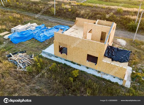 Construcci N Casa Modular Nueva Moderna Paredes Hechas Paneles Madera