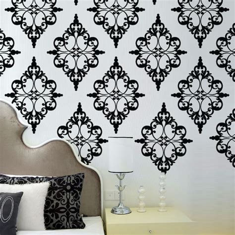 Damask Pattern Vinyl Wall Decal Wall By Wordybirdstudios