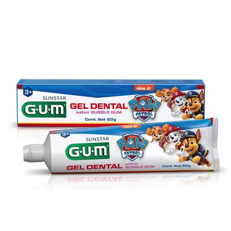 Gel Dental Infantil Gum Pasta De Dente Com Flúor Anticaries Sabor