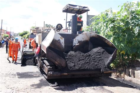 Infraestrutura 2ª Etapa Do Asfalto Chega Ao Bairro Vila Lobão