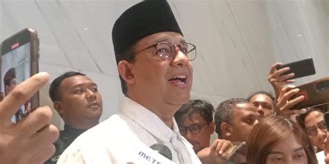 Soal Hak Angket Anies Serahkan Ke Parpol