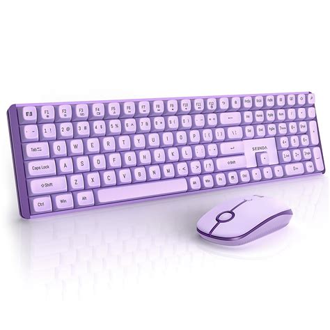 Seenda Wireless Keyboard And Mouse Combo Mechanical Wireless