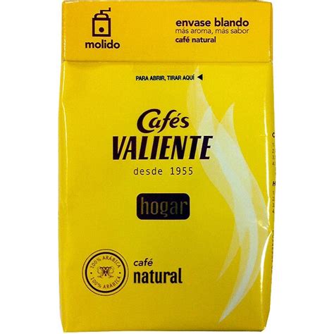 Hogar café molido natural paquete 250 g VALIENTE Supermercado El