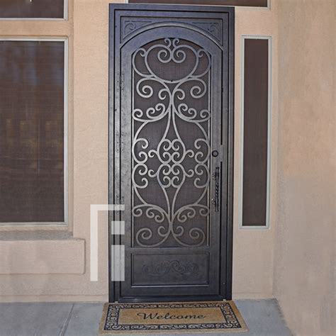 Bristol Iron Security Door First Impression Ironworks Iron Security Doors Iron Doors