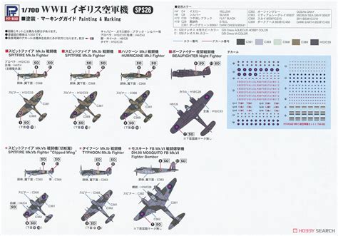 WWII Battle Of Britain RAF Vs Luftwaffe Plastic Model Color1