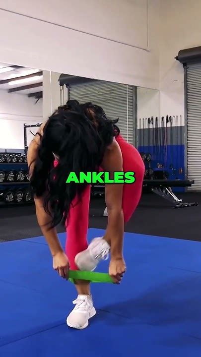 Glute Kickbacks With Mini Band Shorts Youtube