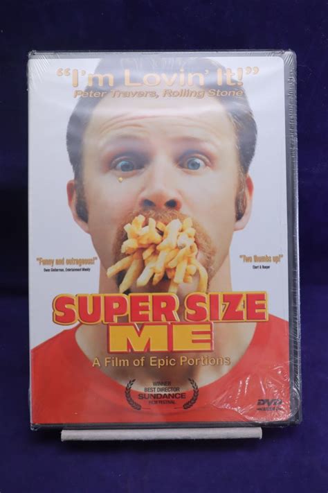 Super Size Me 2004 Single Disc Documentary DVD Movie | Super size me ...