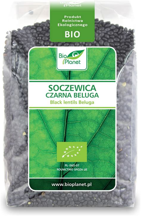 Bio Planet Soczewica Czarna Beluga Bio 400g Ceny I Opinie Ceneo Pl