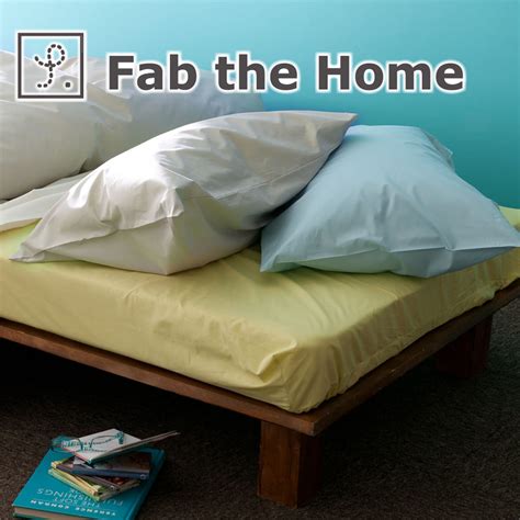 【楽天市場】ベッドシーツ シングルサイズ Fab The Home（ファブザホーム） Solidソリッド ベッドシーツ（ボックスシーツ