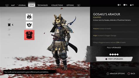 Ghost Of Tsushima Best Armour All Armour Dyes And Sets