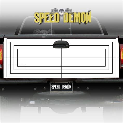 Custom Tailgate Wraps – Speed Demon Wraps