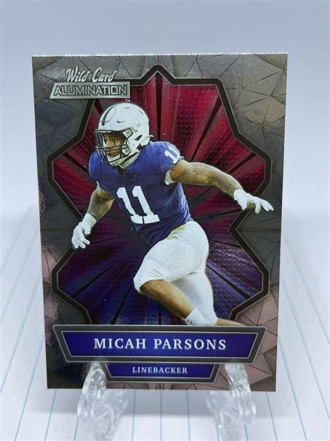 2021 Wild Card Alumination Micah Parsons EBay