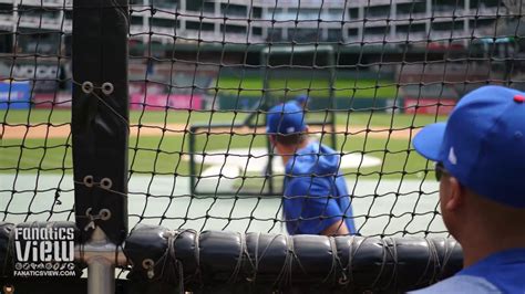 Kyle Schwarber Smashes Homers Baseballs In Batting Practice YouTube