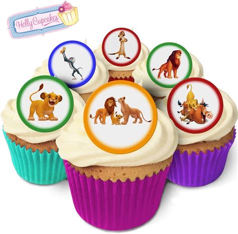 Fabulous Pre Cut Edible Wafer Cake Toppers The Lion King Amazon