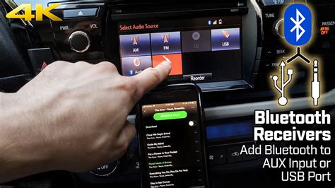 Add Bluetooth To AUXILIARY Input Or USB Port Bluetooth Receivers