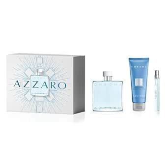 Amazon Azzaro Chrome Eau De Toilette Fresh Mens Cologne Gift Set