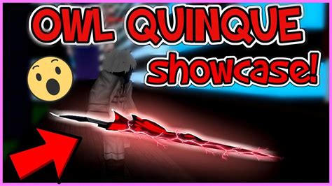 Ro Ghoul Owl Quinque Showcase Youtube