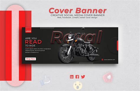 Creative Facebook Cover Banner Design Behance