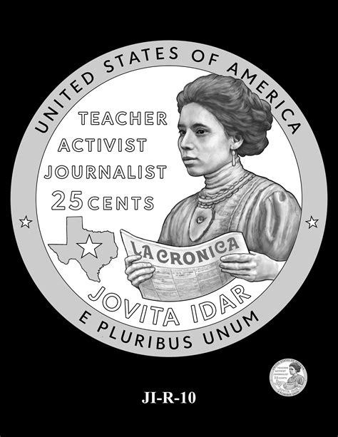 Jovita Idar American Women Quarter Ccac Images U S Mint