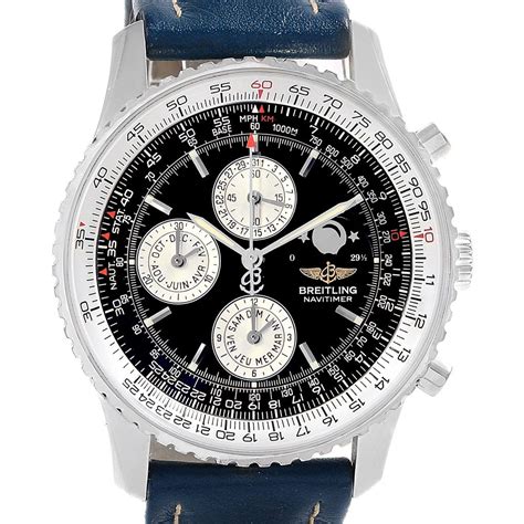 Breitling Navitimer Montbrillant Olympus Moonphase Mens Watch A19340