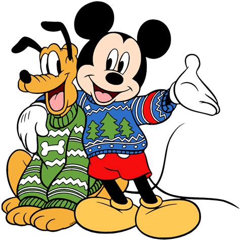 Mickey Mouse Christmas Clip Art Disney Clip Art Galore